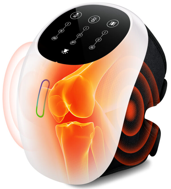 MSFOOT World's First 360° Knee Massager with 1-Second Heat