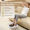 MSFOOT Upgraded Ionic Foot Bath Detox Machine