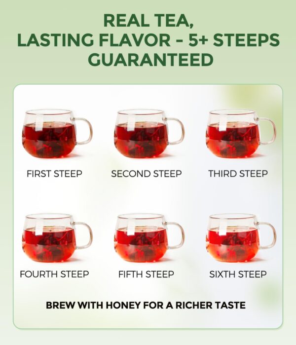 MSFOOT 6-IN-1 Ginseng Herbal Treasures Tea Bags Kidney Tea