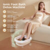 MSFOOT Upgraded Ionic Foot Bath Detox Machine